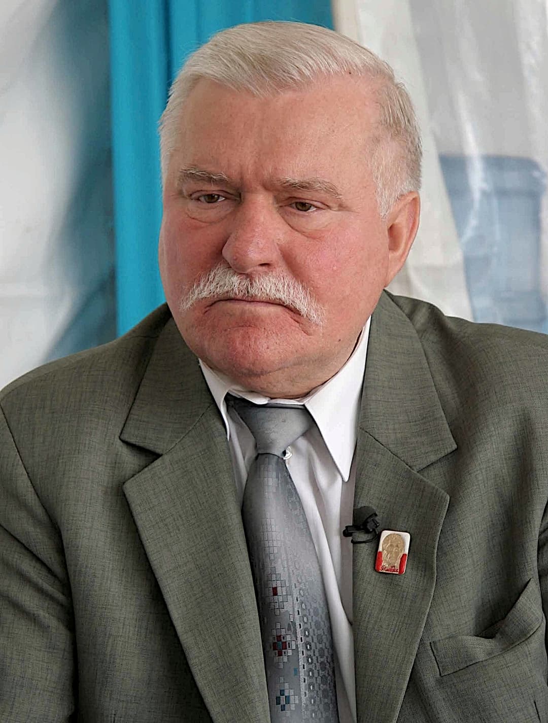 Portrait of Lech Wałęsa